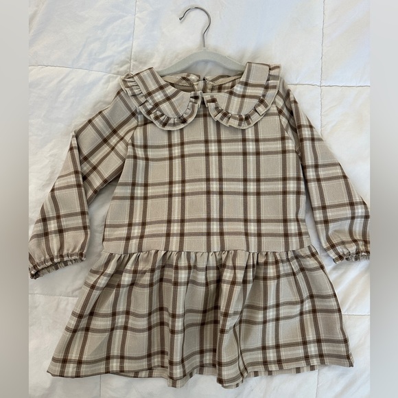 Plaid Toddler Dress Size 90 (2T) - Picture 1 of 5